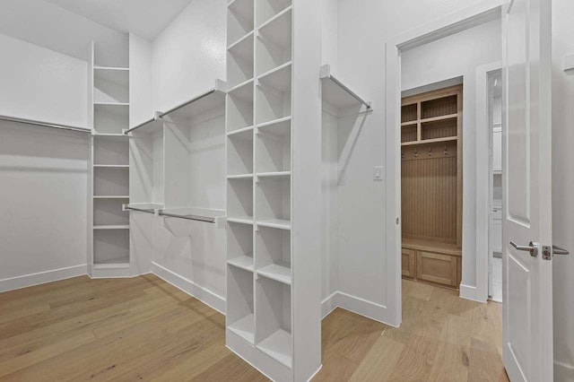 4316 Sandbrock Pkwy, Aubrey, TX 76227 - spacious closet with light wood finished floors