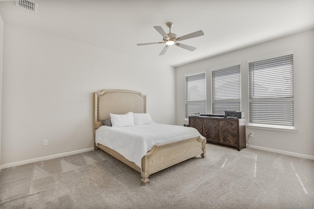 628 Hidden Cove Dr, Princeton, TX 75407 - carpeted bedroom with baseboards and a ceiling fan