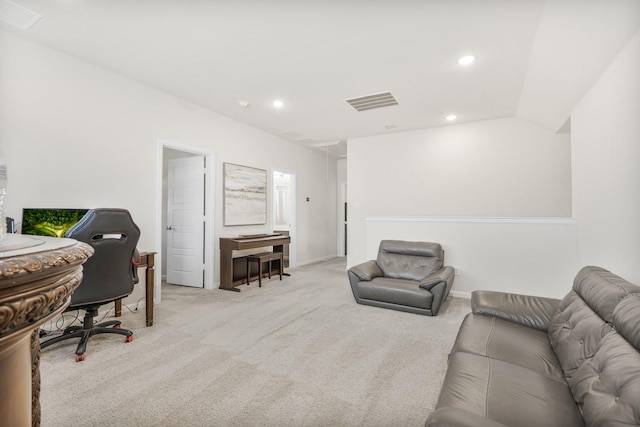 628 Hidden Cove Dr, Princeton, TX 75407 - carpeted home office with recessed lighting