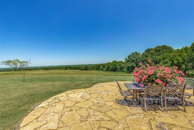 950 Sugar Ridge Rd, Ennis, TX 75119 - view of patio with outdoor dining space