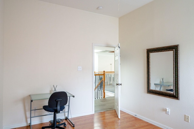 3221 Summerfield Dr, Richardson, TX 75082 - office space with wood finished floors and baseboards