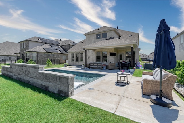 3008 Tea Olive Dr, Heath, TX 75126 - view of pool with a patio and outdoor lounge area
