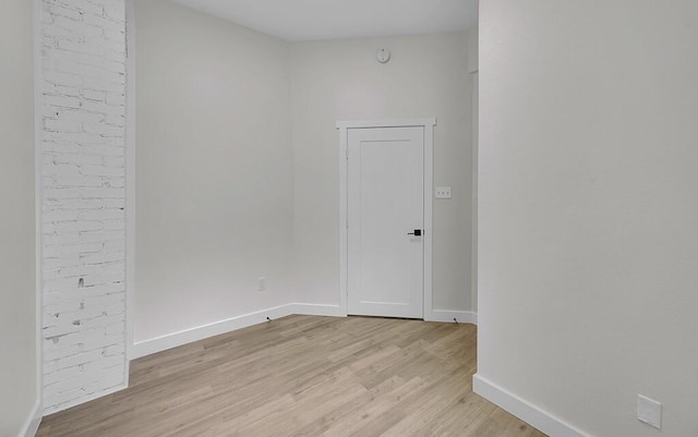 1713 Reuter Ave, Waco, TX 76708 - unfurnished room featuring baseboards and light wood finished floors