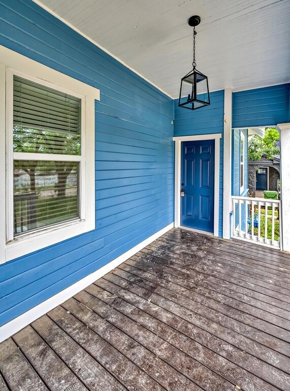 1713 Reuter Ave, Waco, TX 76708 - property entrance with a porch