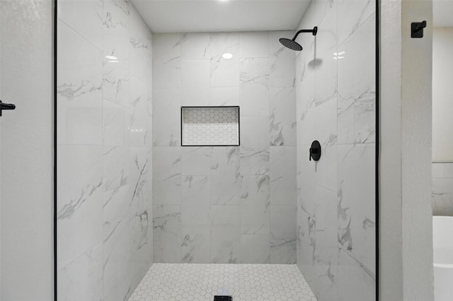 3169 Longbow Dr, Grand Prairie, TX 75052 - full bath featuring a shower stall