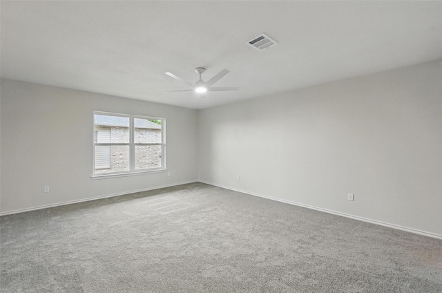 3169 Longbow Dr, Grand Prairie, TX 75052 - carpeted empty room with a ceiling fan and baseboards
