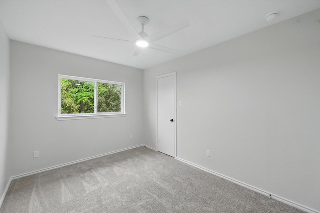 3169 Longbow Dr, Grand Prairie, TX 75052 - carpeted spare room featuring ceiling fan and baseboards