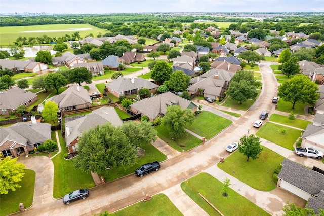 108 Honeysuckle Dr, Justin, TX 76247 - aerial perspective of suburban area