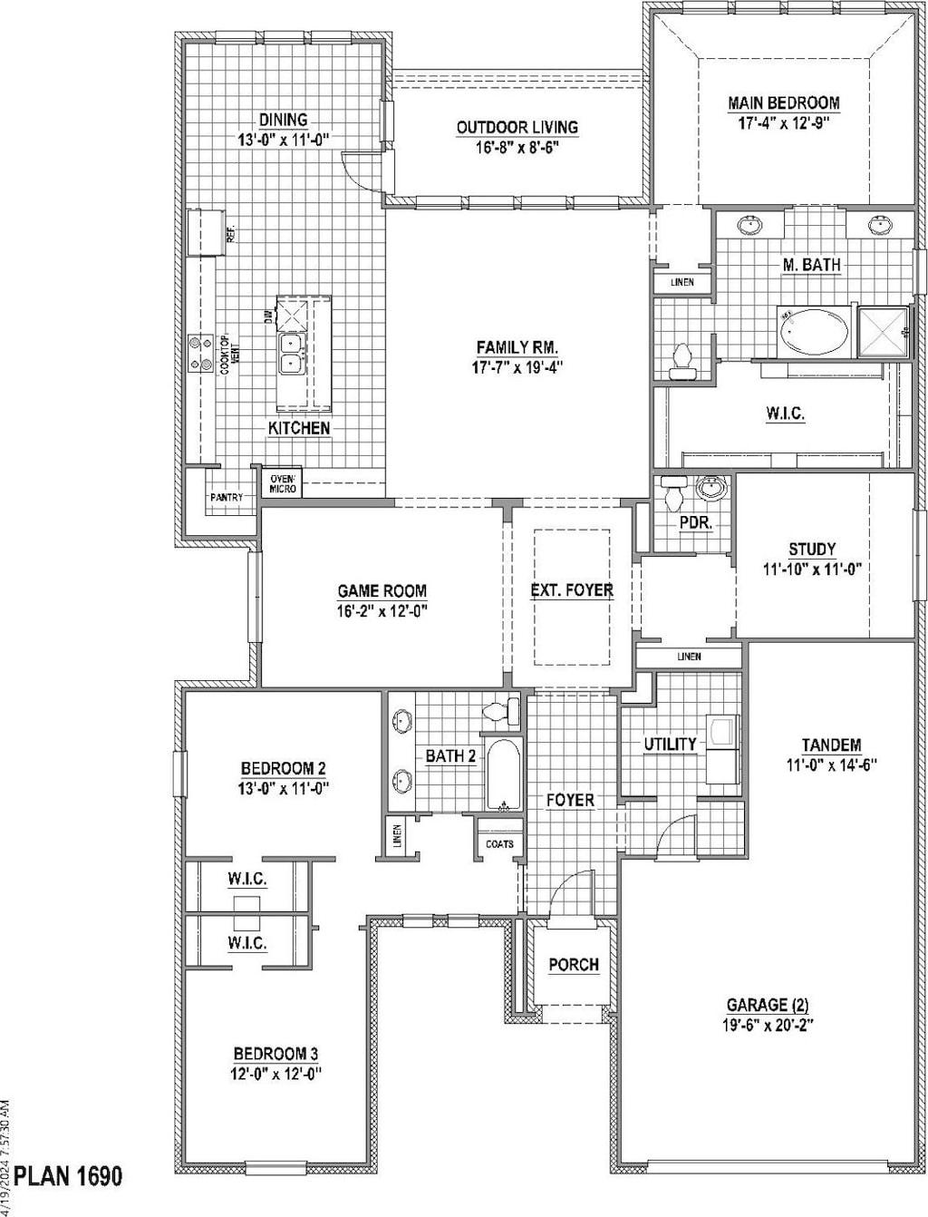 floor plan / room layout