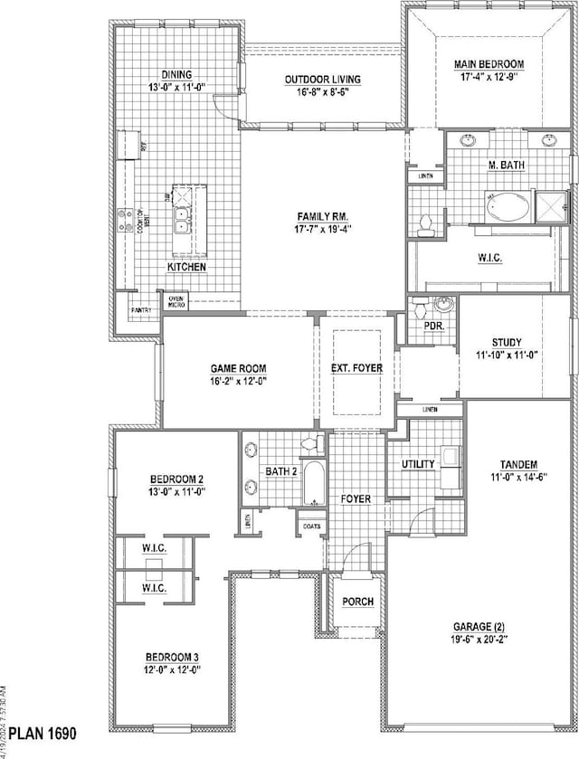 floor plan / room layout