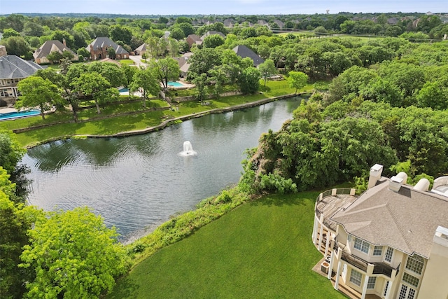 800 John Mccain Rd, Colleyville, TX 76034 - drone / aerial view of a large body of water