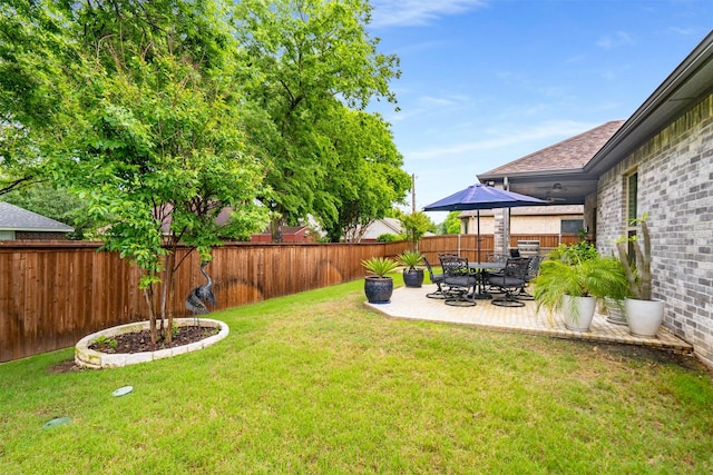 233 Park N Ln, Keller, TX 76248 - view of yard featuring a patio area