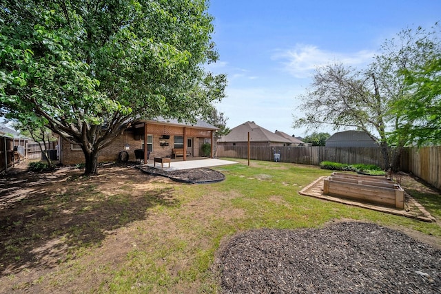 816 Ridgecrest Ct, Aubrey, TX 76227 - view of yard featuring a patio