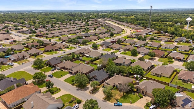 816 Ridgecrest Ct, Aubrey, TX 76227 - aerial view of residential area