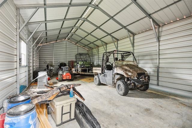 182 Willowcreek Ln, Rockwall, TX 75032 - garage featuring metal wall