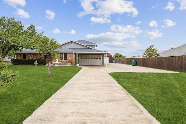 182 Willowcreek Ln, Rockwall, TX 75032 - view of front of house featuring driveway, an attached garage, brick siding, and roof with shingles