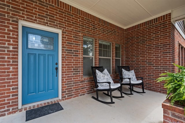 6328 Pinionpark Way, Fort Worth, TX 76179 - doorway to property featuring brick siding
