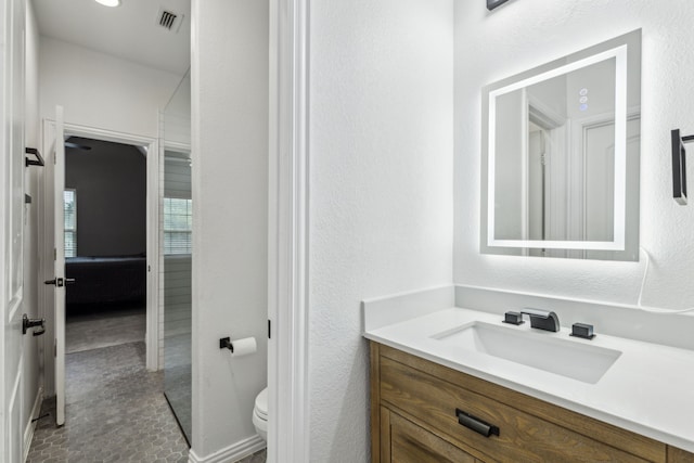 2831 Sheffield Ct, Trophy Club, TX 76262 - bathroom with vanity and toilet