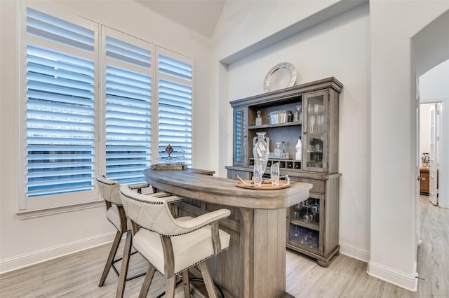 771 Drummond Dr, Prosper, TX 75078 - indoor bar with light wood-type flooring, baseboards, and healthy amount of natural light