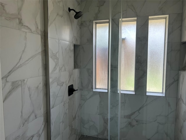 1104 Hillsdale Dr, Richardson, TX 75081 - full bath with a marble finish shower