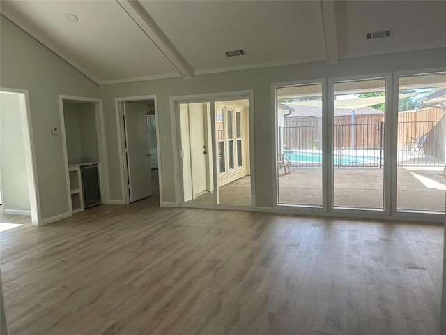 1104 Hillsdale Dr, Richardson, TX 75081 - unfurnished room featuring wood finished floors and baseboards