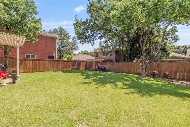 view of yard