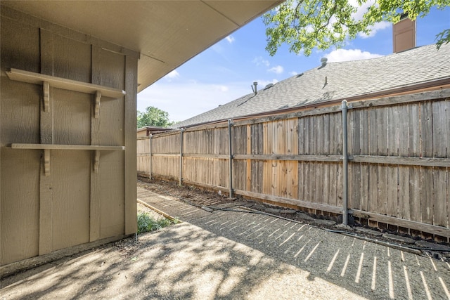 3022 Westforest Dr, Dallas, TX 75229 - view of patio with fence