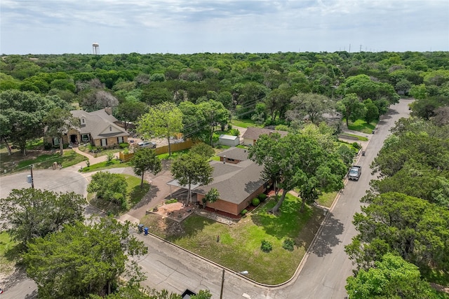 4325 Shady Glen Dr, Waco, TX 76708 - bird's eye view of a forest
