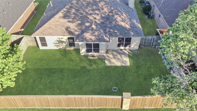 view of subject property