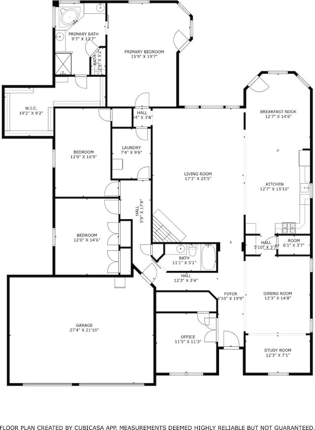 1608 Fallingwater Trl, Fort Worth, TX 76052 - home floor plan