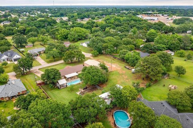 7000 County Road 527, Burleson, TX 76028 - aerial perspective of suburban area with a pool area