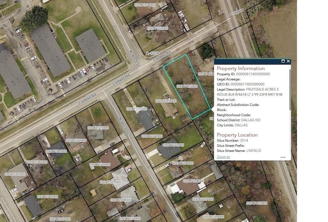 3514 Linfield Rd, Dallas, TX 75216
