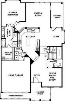 10832 Hawks Landing Rd, Fort Worth, TX 76052 - floor plan / room layout