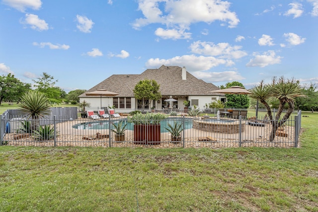 147 Rim Rock Rd, Aledo, TX 76008 - view of swimming pool featuring a patio