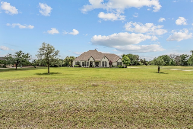 147 Rim Rock Rd, Aledo, TX 76008 - view of front of house featuring a front lawn