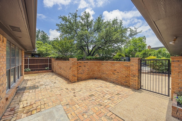 62 Legend Rd, Benbrook, TX 76132 - view of patio / terrace with a gate