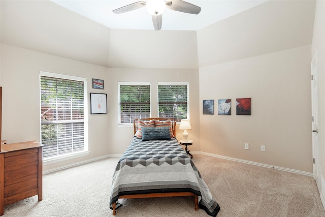 1413 Hunters Ridge Cir, Denton, TX 76205 - bedroom featuring carpet floors, baseboards, and a ceiling fan