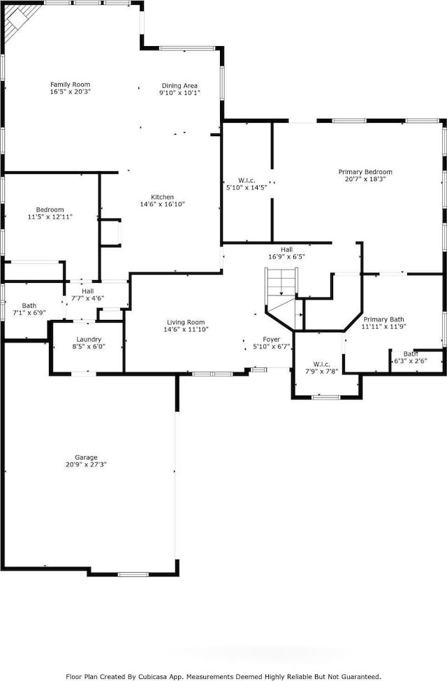 6308 Bittersweet Dr, Arlington, TX 76001 - room layout