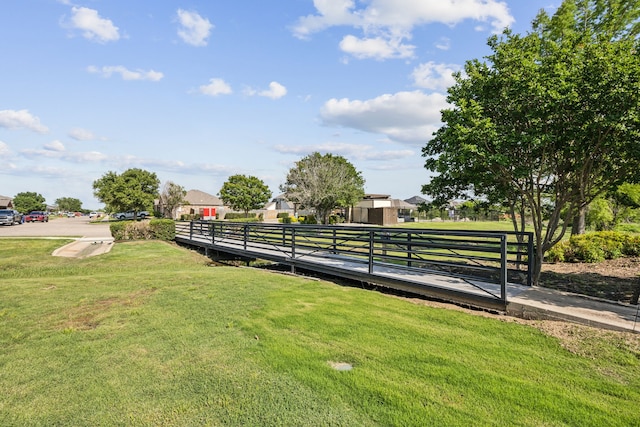 605 Preston Dr, Royse City, TX 75189 - view of grassy yard featuring a residential view