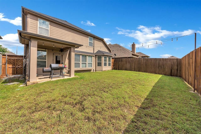 8625 Tribute Ln, Fort Worth, TX 76131 - rear view of house featuring a patio