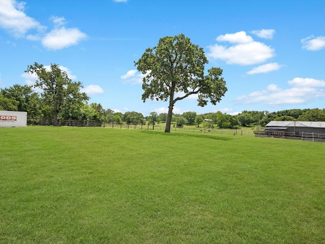325 Beasley Rd, Combine, TX 75159 - view of yard with a view of countryside