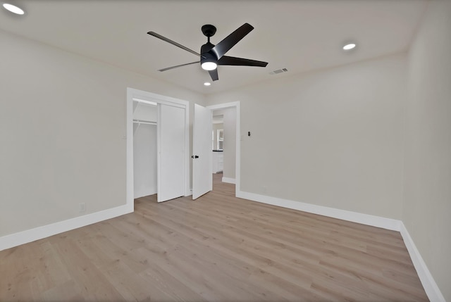 1146 Norwood Dr, Hurst, TX 76053 - unfurnished bedroom with baseboards, recessed lighting, and wood finished floors