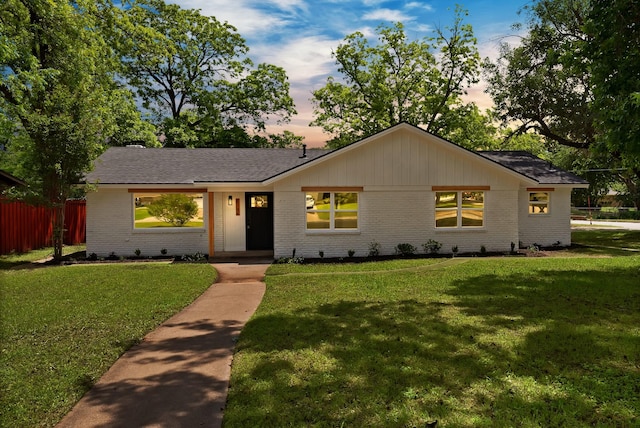 1146 Norwood Dr, Hurst, TX 76053 - view of front of house with brick siding and a shingled roof