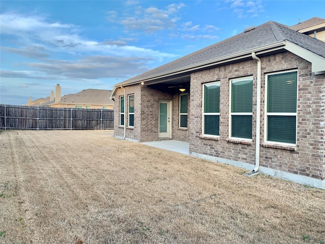 304 Eden Dr, Fate, TX 75189 - rear view of property featuring brick siding and roof with shingles