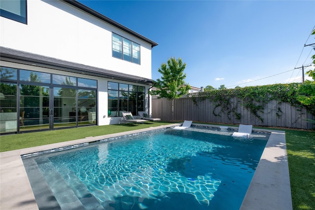 view of pool