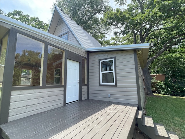118 Ricky Rd, Gun Barrel City, TX 75156 - view of deck