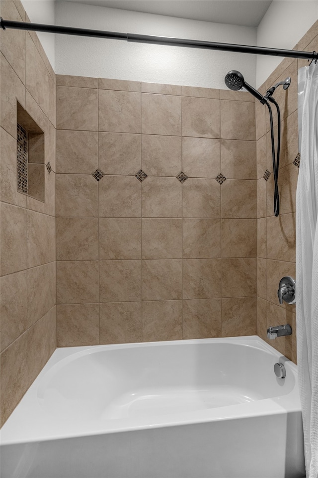 411 Skipper Ln, Azle, TX 76020 - bathroom with shower / bath combo