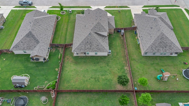 411 Skipper Ln, Azle, TX 76020 - bird's eye view