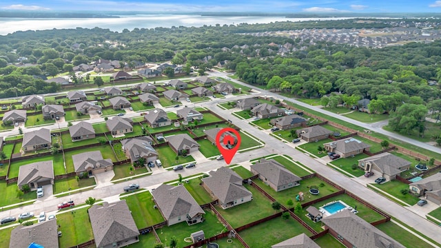 411 Skipper Ln, Azle, TX 76020 - aerial overview of property's location with nearby suburban area