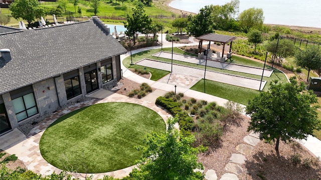 8529 Melrose, The Colony, TX 75056 - bird's eye view